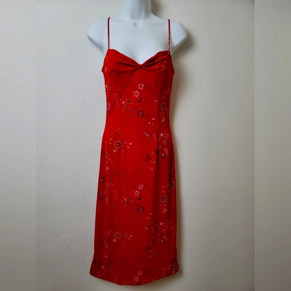 maria bianca nero silk dress MARIA BIANCA NERO Wine Red Purple Ruffle Satin Strappy Sexy Maxi Gown Dress 2 XS